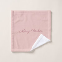 Handwriting Plain Rose Gold Professional Name