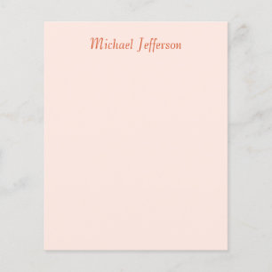 Handwriting Script Name Elegant Plain  Flyer