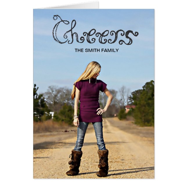 handwritten cheers (Front)