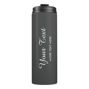 Handwritten Custom Text Upload Photo Or Logo Best Thermal Tumbler