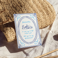 Handwritten Funky Whimsical Bridesmaid Proposal