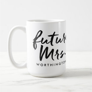 Handwritten Future Mrs. Coffee Mug