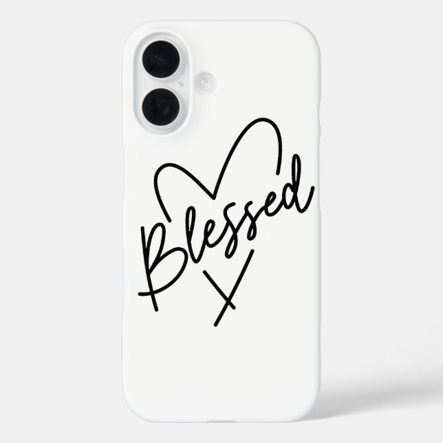 Handwritten Gratitude Quote Case-Mate iPhone Case (Back)