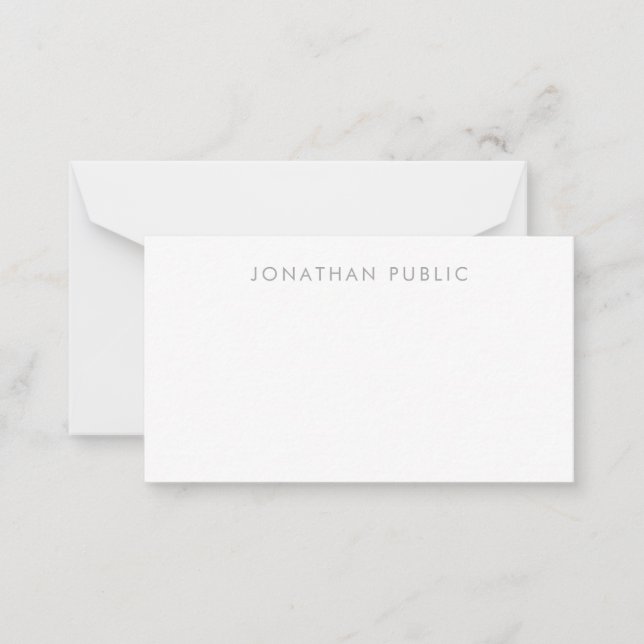 Handwritten Monogram Simple Template Minimalist (Front)