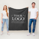 Handwritten Script Modern Create Your Own Photo Fleece Blanket<br><div class="desc">You can customise it with your photo,  logo or with your text.  You can place them as you like on the customisation page. Modern,  unique,  simple,  or personal,  it's your choice.</div>