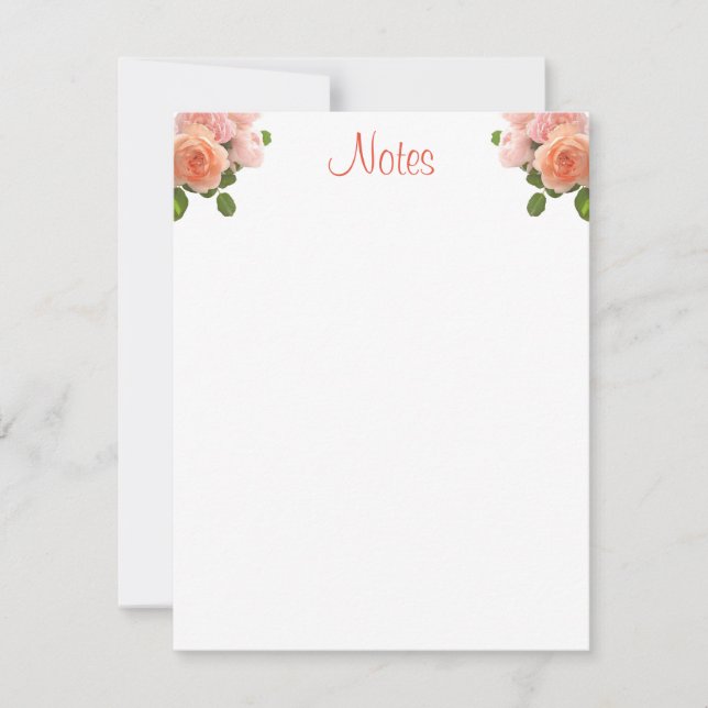 Handwritten Script Template Stylish Watercolor (Front)