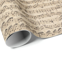 Handwritten Vintage Sheet Music Notes