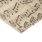 Handwritten Vintage Sheet Music Tissue Paper