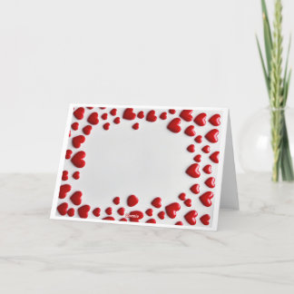 "Handwritten with Love: Valentine’s Greetings Thank You Card