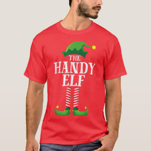 Handy Elf Matching Family Group Christmas Party Pa T-Shirt