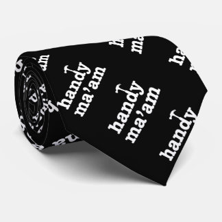 Handy Ma'am Tools Female Woman Maintenance Worker Tie