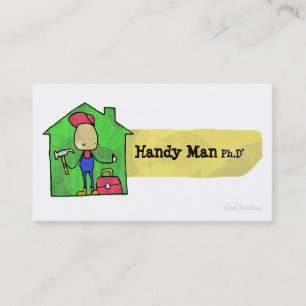 Handy Man Ph.D Business Card