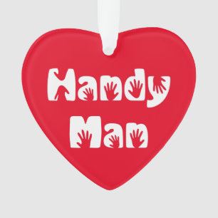 Handy Man T-Shirt Ornament
