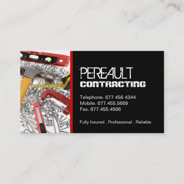 HANDYMAN BUSINESS CARD (Front)