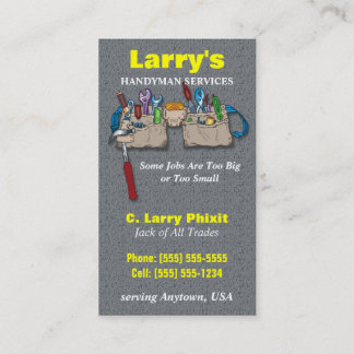 Handyman Business Card