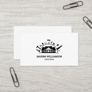 Handyman Business Card Modern