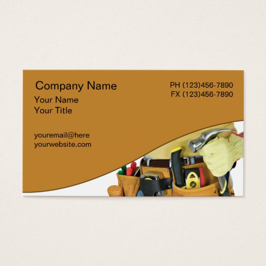 Handyman Business Cards