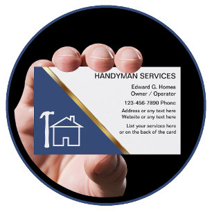Handyman Business Cards