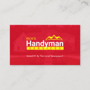 Handyman Business Cards - Home Business