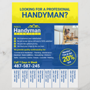 Handyman Business Flyer - Home Business