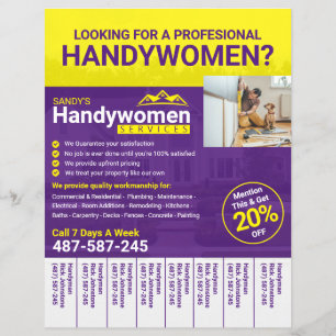 Handyman Business Flyer - Home Business