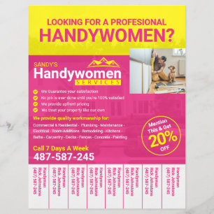 Handyman Business Flyer - Home Business