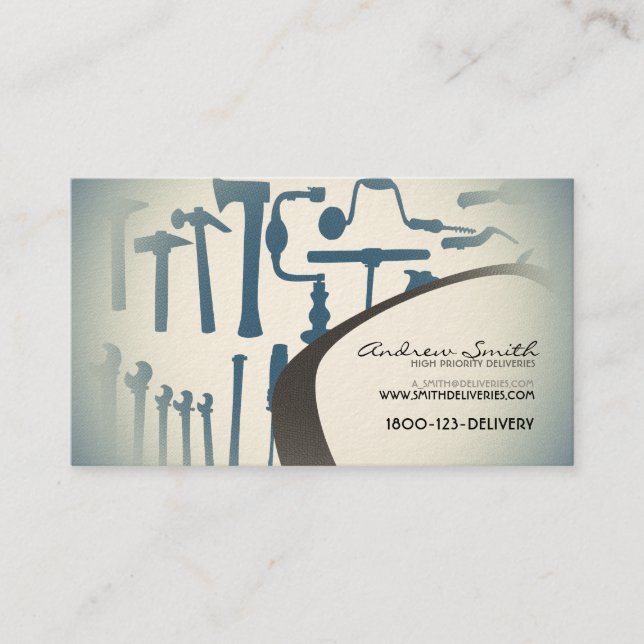 HandyMan/Carpenter Business Card (Front)
