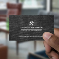 Handyman Carpenter Construction Grunge Black