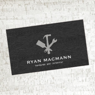 Handyman / Carpenter Tools Home Improvement Business Card