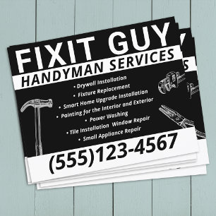 Handyman Carpentry  Flyer