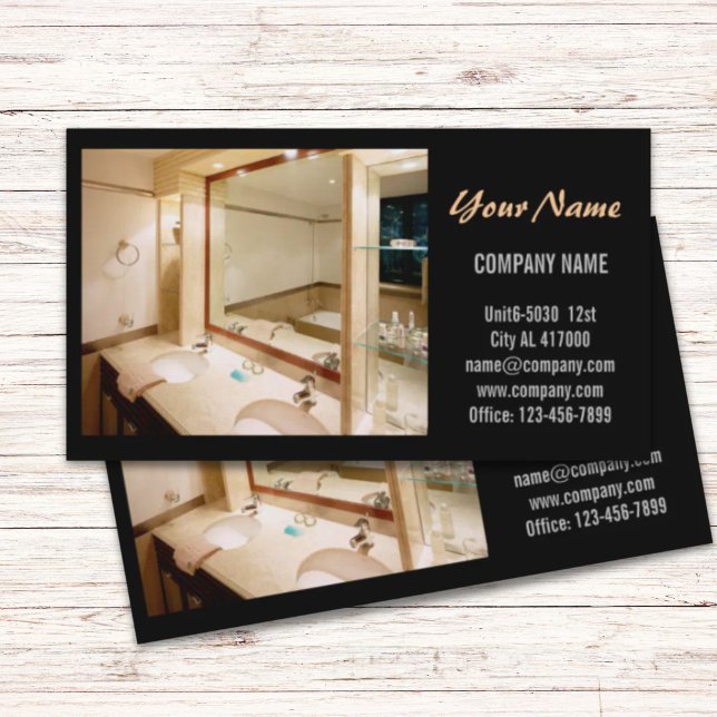 Handyman Construction Contractor Home Renovation Business Card (Handyman Construction Contractor Home Renovation Business Card)