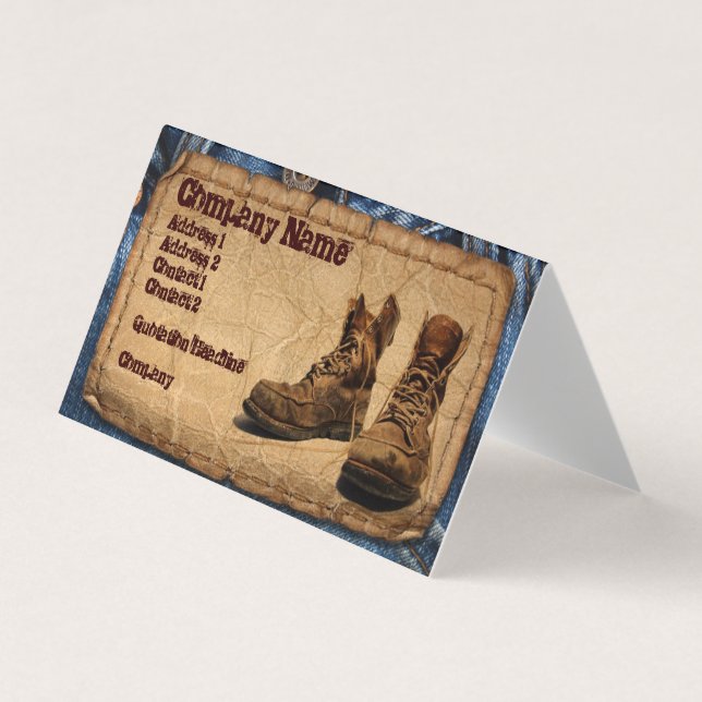Handyman, Construction, Maintenace Worker Business Business Card (Front)