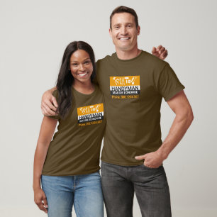 Handyman Construction Tools Placard T-Shirt