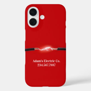 Handyman Electric Wires iPhone 16 Case
