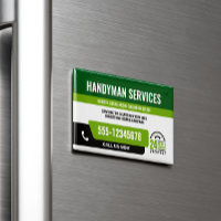 HANDYMAN FIX IT GUY URGENT REPAIR BLACK GREEN