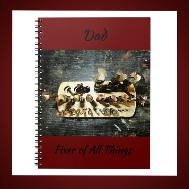 Handyman Fixer of All Things Drill Bits Notebook (Creator Uploaded)