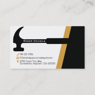 Handyman Hammer Business Card