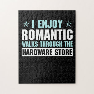 Handyman Hardware Store Tools Gift Funny Dad Jigsaw Puzzle