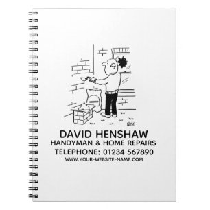 Handyman & Home Repairs Notebook