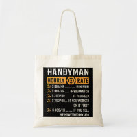 Handyman Hourly Rate Funny Handyman Gifts