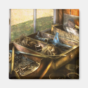 Handyman - Junk on a Bench Magnet