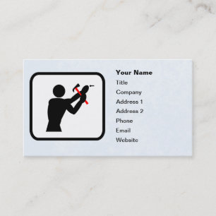 Handyman Logo Customisable Template Business Card