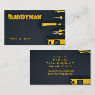 Handyman Maintenance Business card