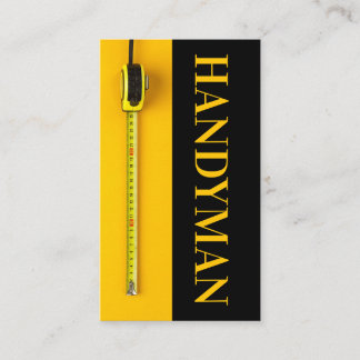 Handyman, Maintenance Business Card