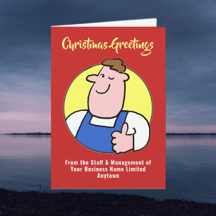 Handyman or DIY Company Christmas Card