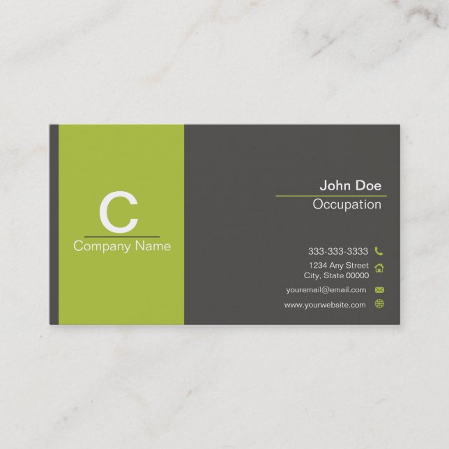 Handyman or skilled trade business card (Front)