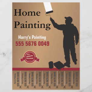Handyman Painting Service Small Business Flyer