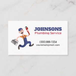 Handyman Plumber Maintenance Service Business Card