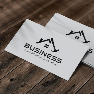 Handyman Professional House Repair Service Plain Business Card