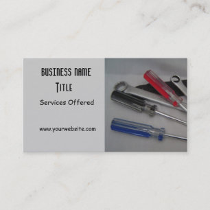 Handyman Repair Business Deisgn Business Card